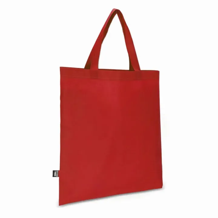 R-PET Carry bag non-woven short handles 38 x 42cm 75g/m² - LT91327 (N0021)
